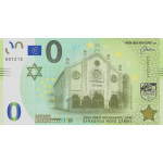 0 Euro Biljet Synagoga Nove Zamky